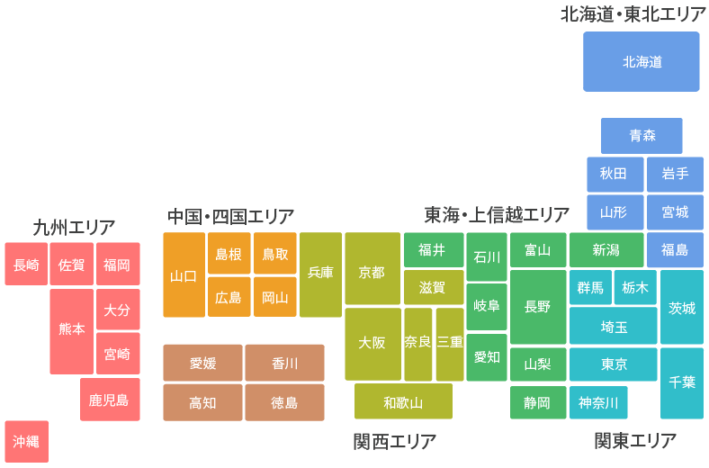 日本地図