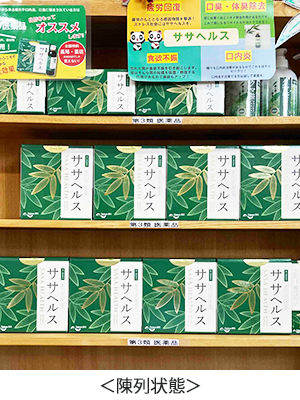 陳列状態